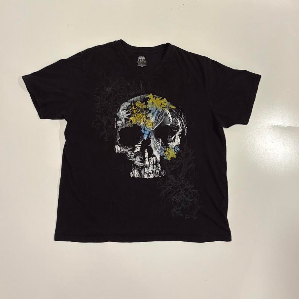 Route 66 black cotton t shirt